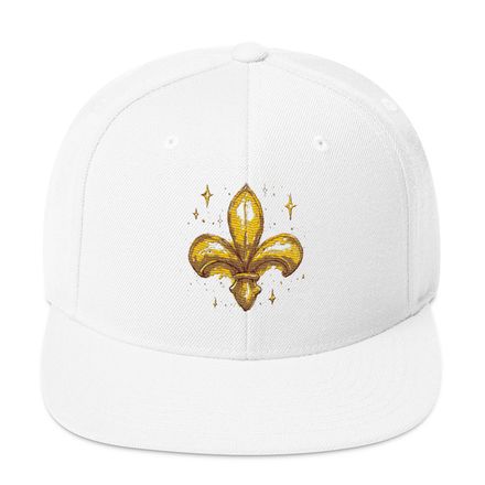 Classic Snapback, Fleur de Lys, juffrs 