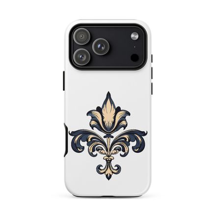 Tough Case for iPhone, Fleur de Lys, clffhc