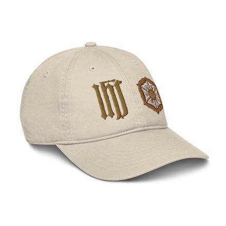 Organic Baseball Cap, IHS with Monstrance, ehrclq