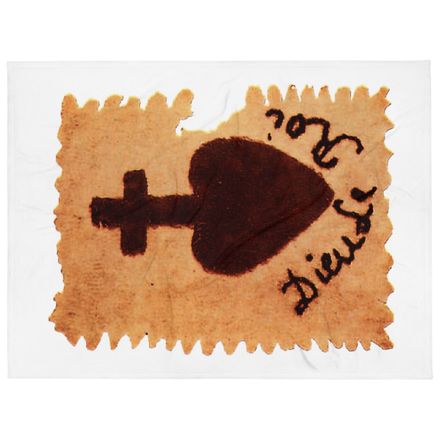 Throw Blanket, Sacré Coeur, Dieu de Roi, Vendée Chouan, sqpbrl design, vertical