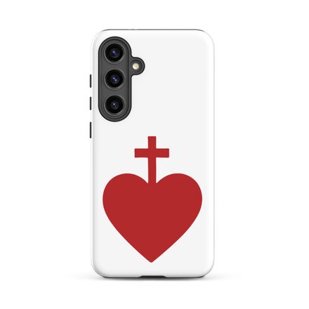 Tough Case for Samsung, Sacred Heart of Jesus, 7ugqf9 design