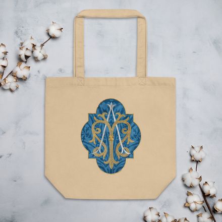 Eco Tote, Auspice Maria, Crest with rounded Cross, u3bkt0