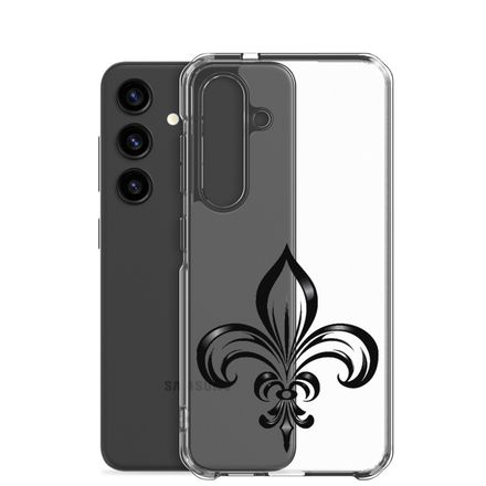 Clear Case for Samsung, Fleur de Lys, vnd7rr