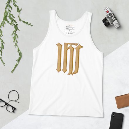 Staple Tank Top, IHS, Golden Pattern, gedziz
