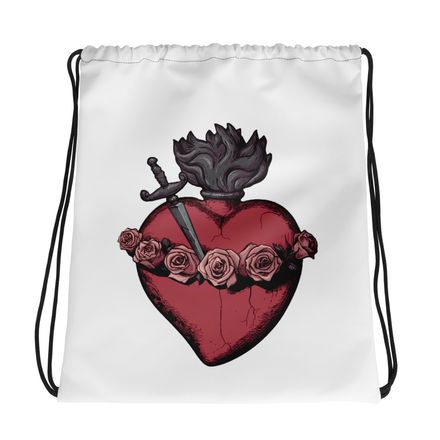 Drawstring Bag, Immaculate Heart Of Mary, g6e1do design
