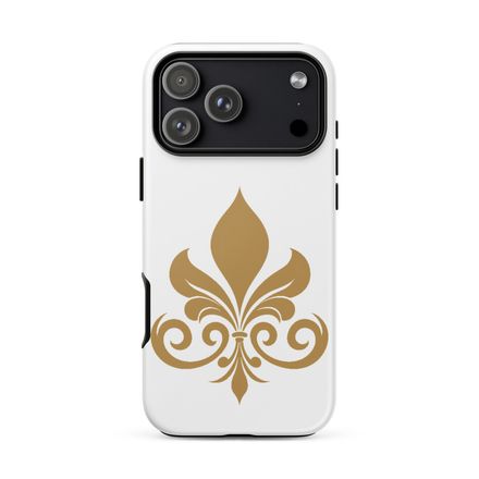 Tough Case for iPhone, Fleur de Lys, q4x75x