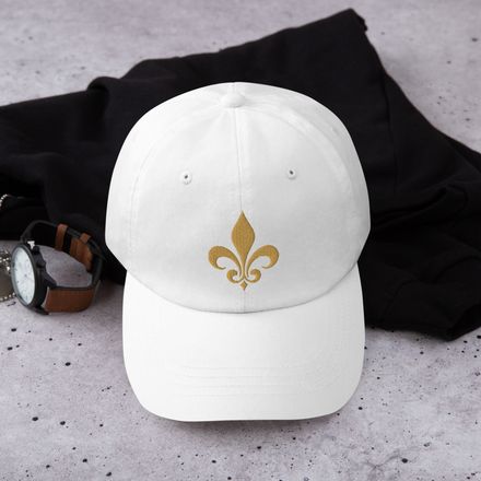 Classic Dad Hat, Fleur de Lys, 3o7u6f 