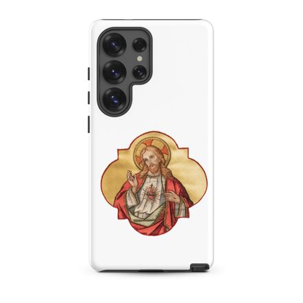 Tough Case for Samsung, Sacred Heart of Jesus, eq75pu design