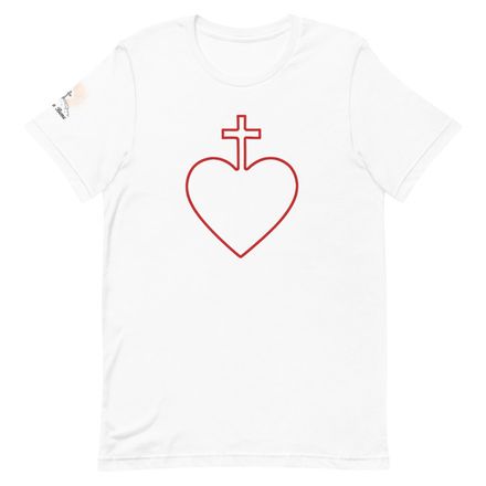 Unisex Staple T-Shirt, Sacred Heart of Jesus, 7ugqf9 hollow design