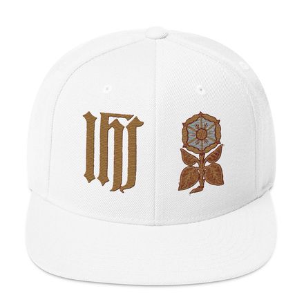 Classic Snapback, IHS with Monstrance Tree, rratlk
