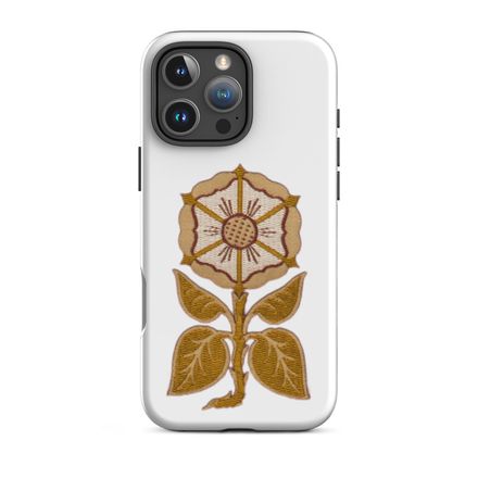 Tough Case for iPhone, Monstrance Tree with Golden Pattern, 7rmavy