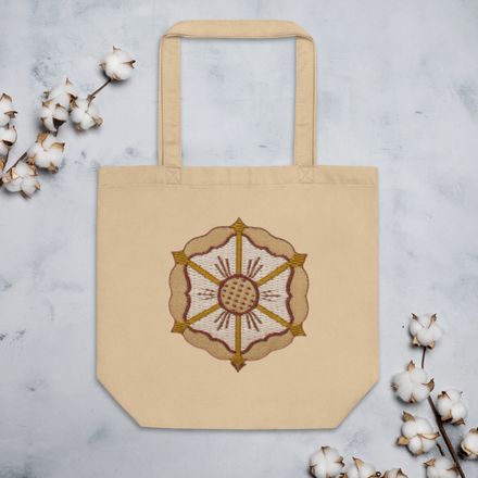 Eco Tote, Monstrance with Golden Pattern, eneyoj