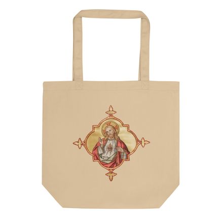 Eco Tote, Sacred Heart of Jesus, uyzh4h design