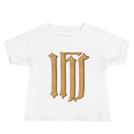 Baby Staple Tee, IHS, Golden Pattern, gedziz