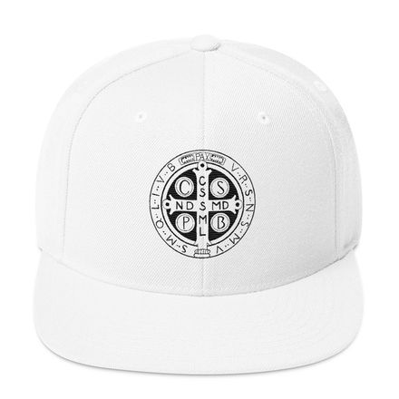 Classic Snapback, St. Benedict Medal, jl2qob design