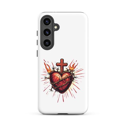 Tough Case for Samsung, Sacred Heart of Jesus, uetiyj design