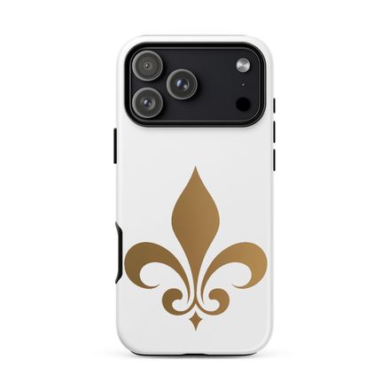 Tough Case for iPhone, Fleur de Lys, 3o7u6f
