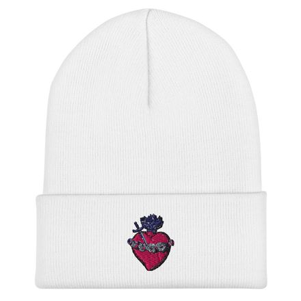 Cuffed Beanie, Immaculate Heart Of Mary, g6e1do design