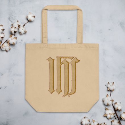 Eco Tote, IHS, Golden Pattern, gedziz