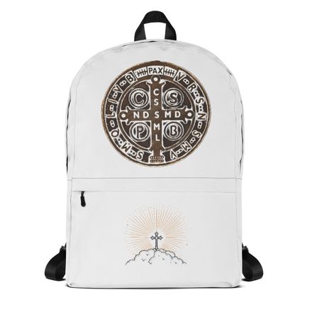 Backpack, St. Benedict Medal, 4ouume design
