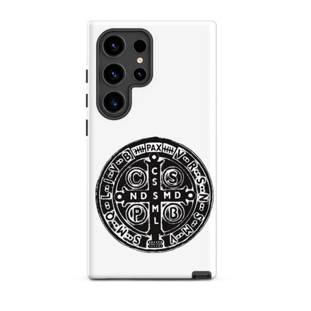 Tough Case for Samsung, St. Benedict Medal, 4ouume design, black