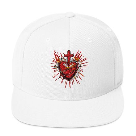 Classic Snapback, Sacred Heart of Jesus, uetiyj design