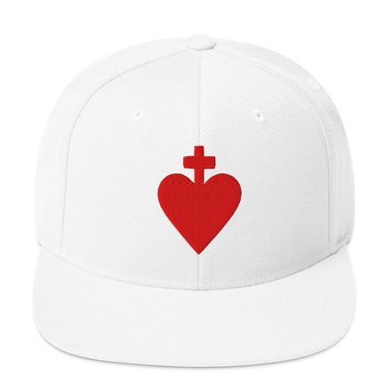Classic Snapback, Sacred Heart of Jesus, yjegla design