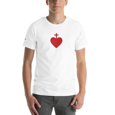 Unisex Staple T-Shirt, Sacred Heart of Jesus, 7ugqf9 design