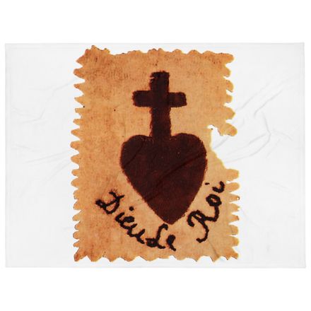 Throw Blanket, Sacré Coeur, Dieu de Roi, Vendée Chouan, sqpbrl design
