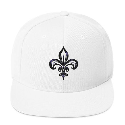 Classic Snapback, Fleur de Lys, vnd7rr 