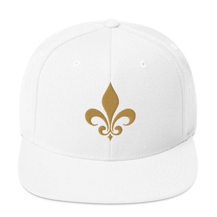 Classic Snapback, Fleur de Lys, 3o7u6f 