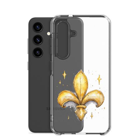 Clear Case for Samsung, Fleur de Lys, juffrs
