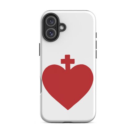 Tough Case for iPhone, Sacred Heart of Jesus, zhw6bo design
