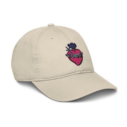 Organic Baseball Cap, Immaculate Heart Of Mary, g6e1do design