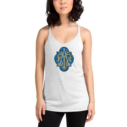 Women&#x27;s Tank Top, Auspice Maria, Crest with rounded Cross, u3bkt0