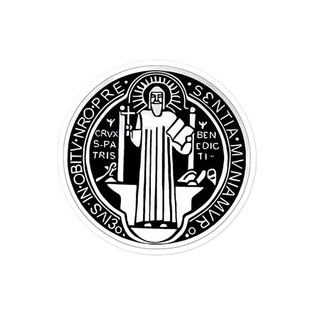 Sticker 4x4,  St. Benedict Medal, r3tcvk design