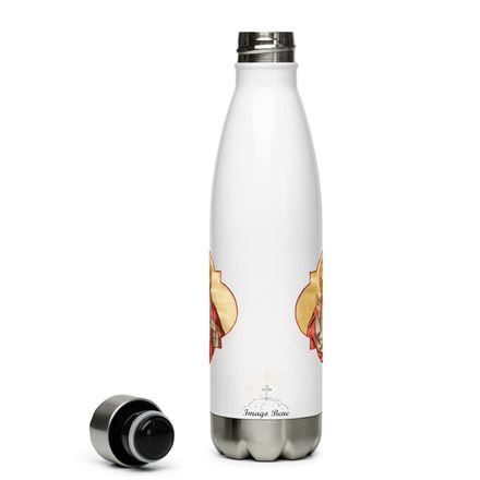 Stainless Steel Water Bottle, Sacred Heart of Jesus, eq75pu design 