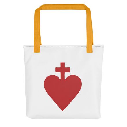 Tote Bag, Sacred Heart of Jesus, yjegla design