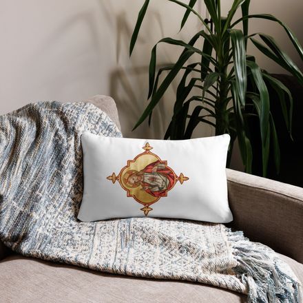 Pillow case 12x20, Sacred Heart of Jesus, uyzh4h design 