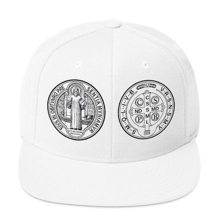 Classic Snapback, St. Benedict Medal, filt5a design