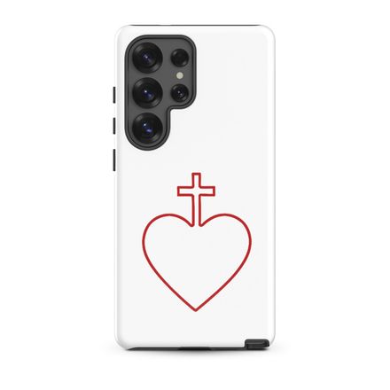 Tough Case for Samsung, Sacred Heart of Jesus, 7ugqf9 hollow design