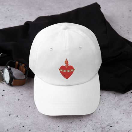 Classic Dad Hat, Immaculate Heart Of Mary, ruzlxj design