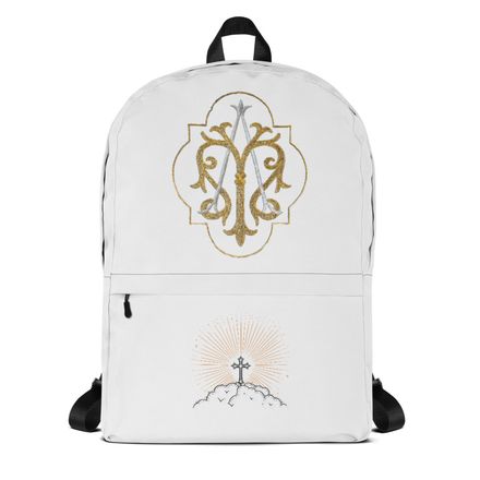 Backpack, Auspice Maria, Crest with outer edge, kdegvj