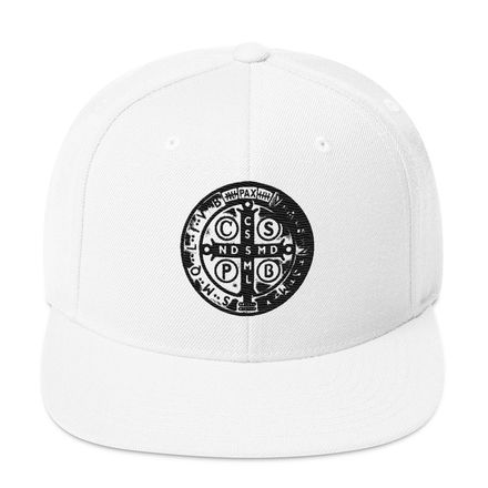 Classic Snapback, St. Benedict Medal, oih8m5 design