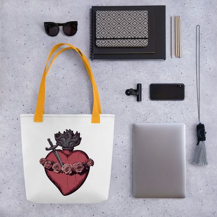 Tote Bag, Immaculate Heart Of Mary, g6e1do design