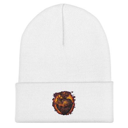 Cuffed Beanie, Immaculate Heart Of Mary, vfh1tk design