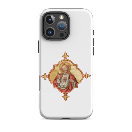 Tough Case for iPhone, Sacred Heart of Jesus, uyzh4h design