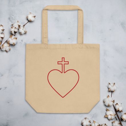 Eco Tote, Sacred Heart of Jesus, 7ugqf9 hollow design