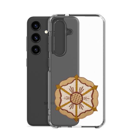 Clear Case for Samsung, Monstrance with Golden Pattern, eneyoj