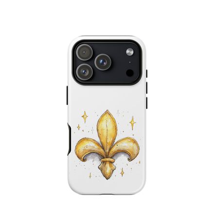 Tough Case for iPhone, Fleur de Lys, juffrs